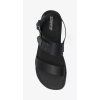 Groundies unisex barefoot sandály pro dospělé Kos - Černé