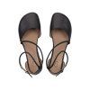 barefoot sandale orchid black leather 3