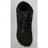 Root Zimní barefoot boty pro dospělé 6800 - Černé s fleecem
