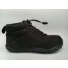 BareRoot Zimní barefoot boty pro dospělé 6800 - Černé s fleecem