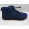 Root Zimní barefoot boty pro dospělé 6800 - Modré s fleecem