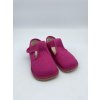 Beda zdravé flexibilní barefoot bačkůrky BF-060010/W - Pink Shine