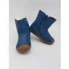Bundgaard zimní barefoot kozačky pro děti Petit Winter Booty BG303200DG - Petrol