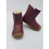 Bundgaard zimní barefoot kozačky pro děti Petit Winter Booty BG303200DG - Plum