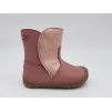 Bundgaard zimní barefoot kozačky pro děti Petit Winter Booty BG303200DG - Nostalgia Rose