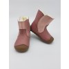 Bundgaard zimní barefoot kozačky pro děti Petit Winter Booty BG303200DG - Nostalgia Rose