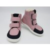 Baby Bare Shoes Febo Winter Candy - černý okop