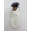 baBice lehké dětské barefoot capáčky MB001 - Bílé