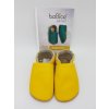 baBice lehké dětské barefoot capáčky MB058 - Žluté