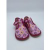 Beda Barefoot bačkůrky BF-060010/W Pink Flower