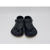 Baby Bare Shoes IO lehké flexibilní barefoot sandálky - Summer perforation – All Black