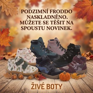 Právě jsme naskladnili zbrusu novou podzimní kolekci oblíbených barefoot botek Froddo! ✨ Čeká na vás spousta úžasných...