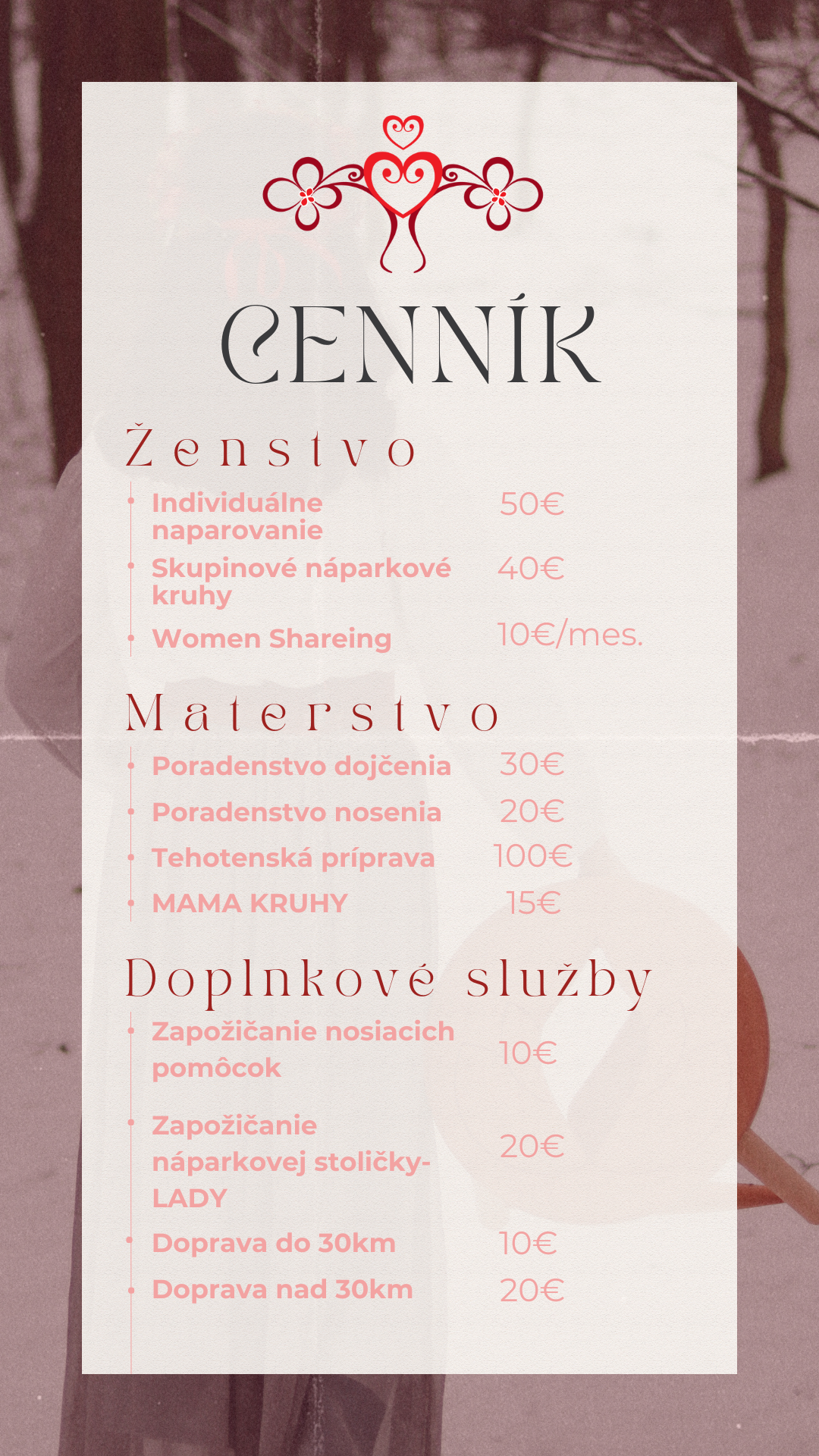 Cenník