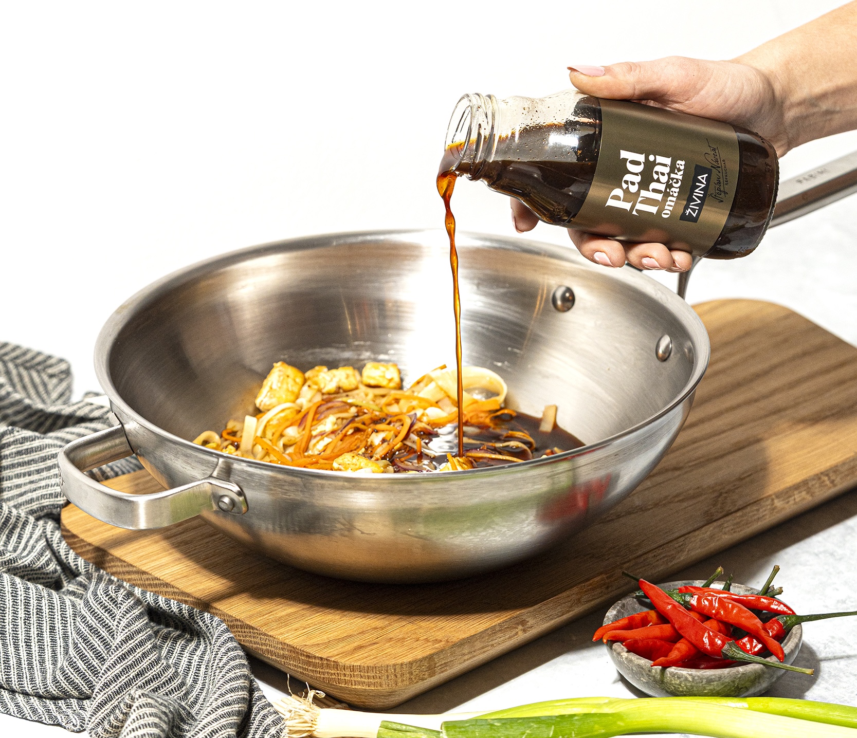 5 tipů, jak využít zbytek Pad Thai omáčky