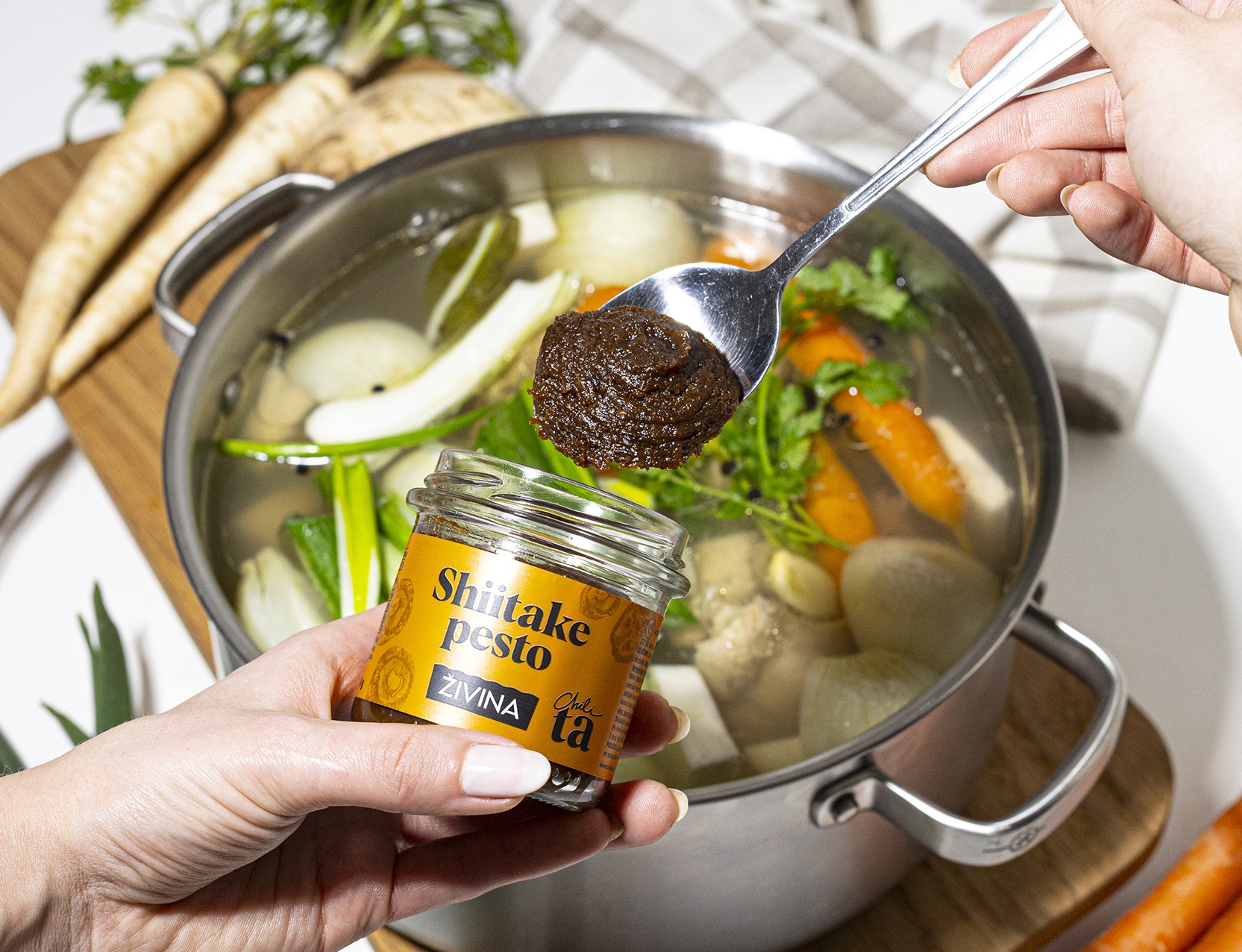 5 + 1 tip, jak využít zbytek Pesta shiitake