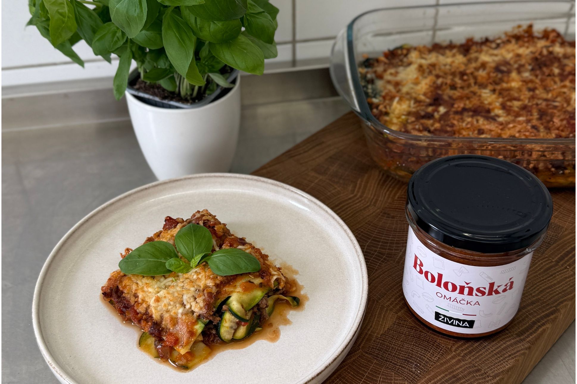 Rychlý recept s cuketou: Cuketové lasagne s boloňskou omáčkou