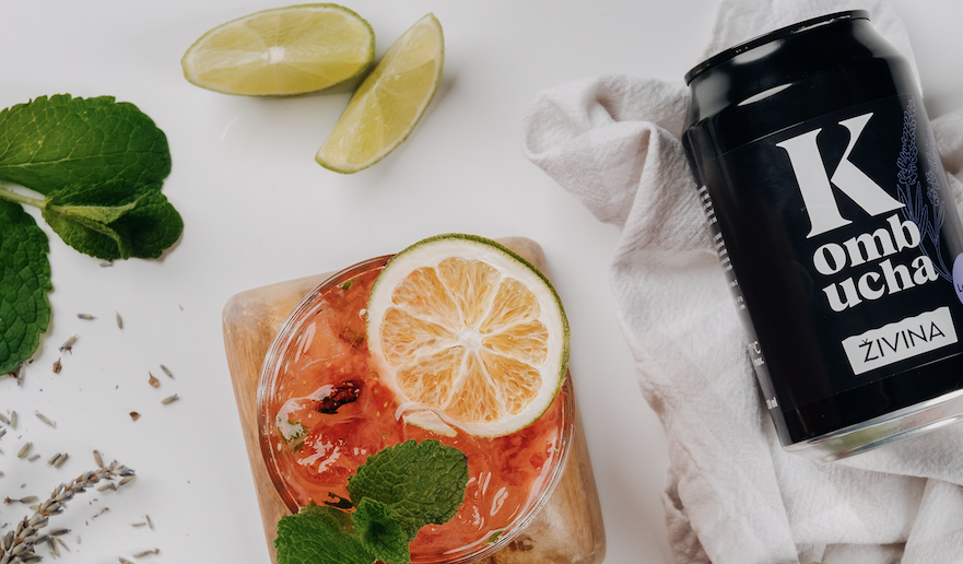 Novinka: Levandulová Kombucha od Živiny