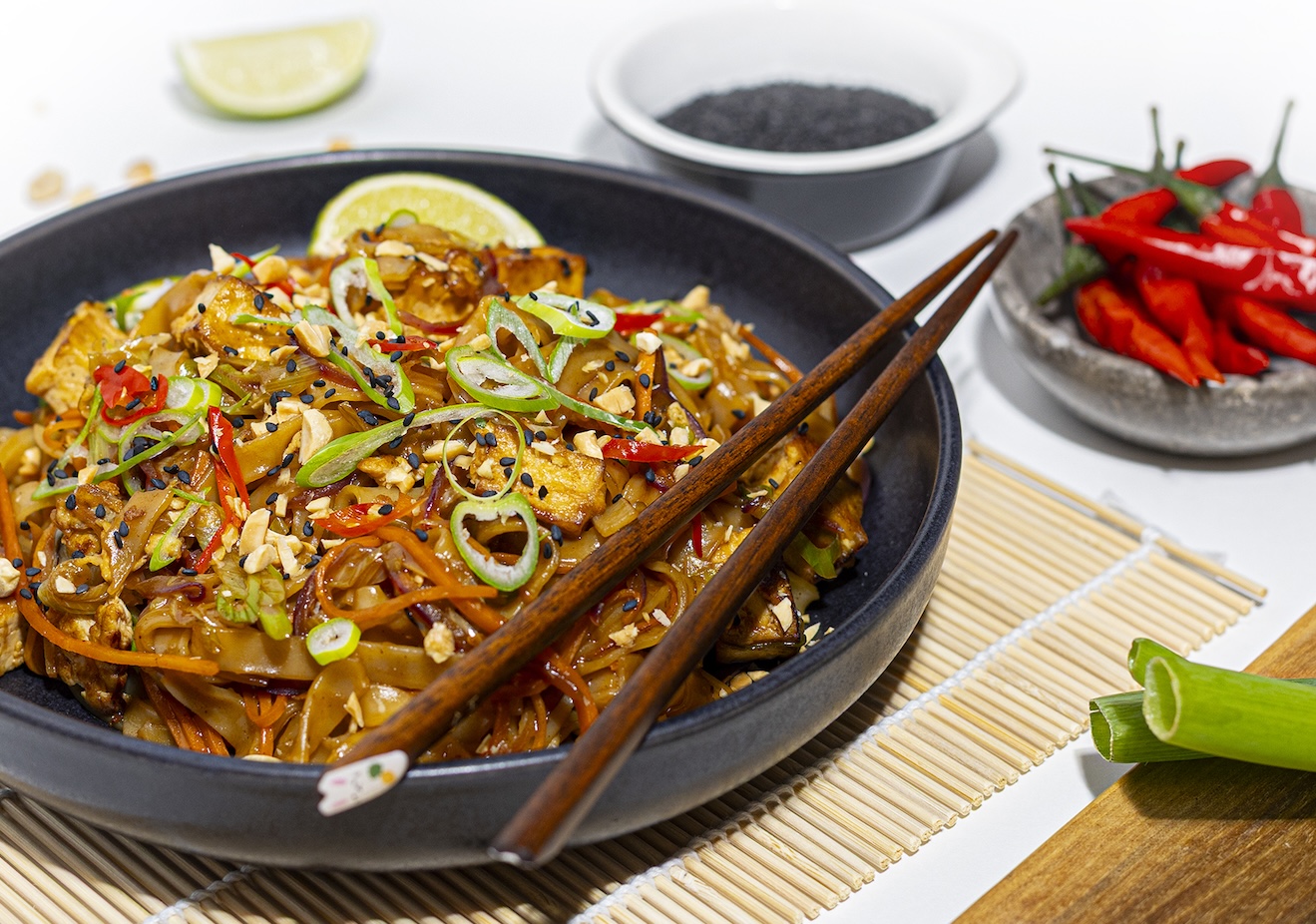 Pad thai nudle jako od šéfkuchaře do 30 minut