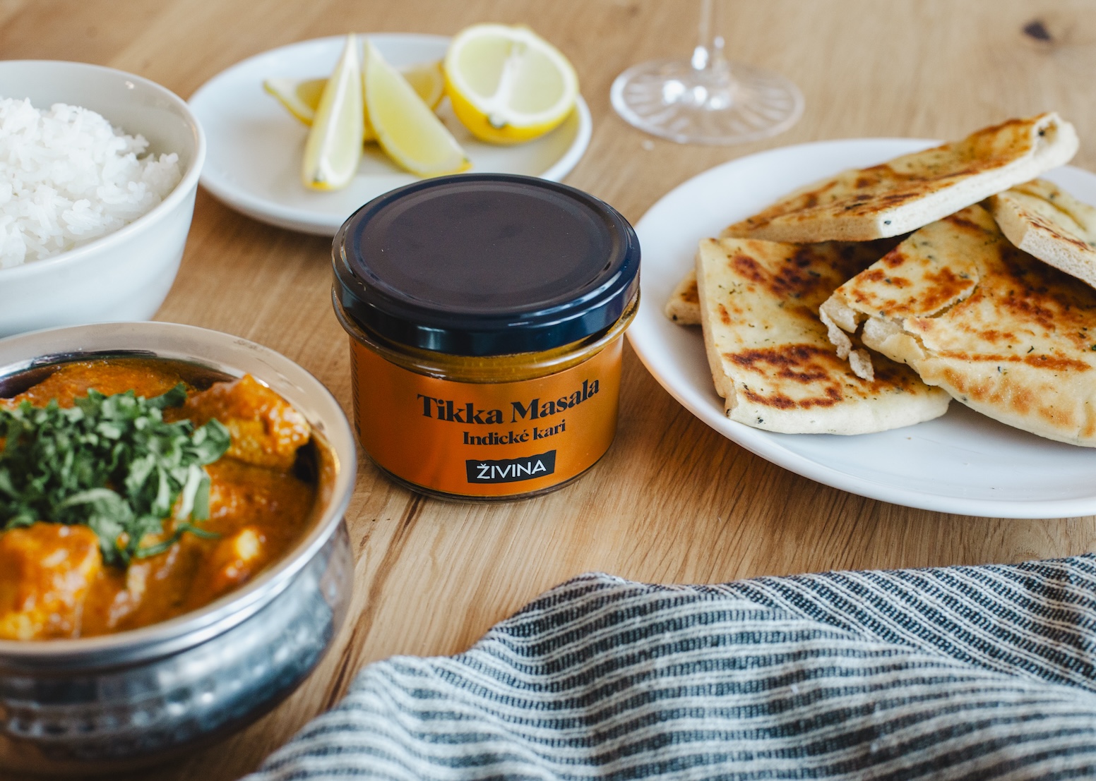 Jednoduchý recept na butter chicken