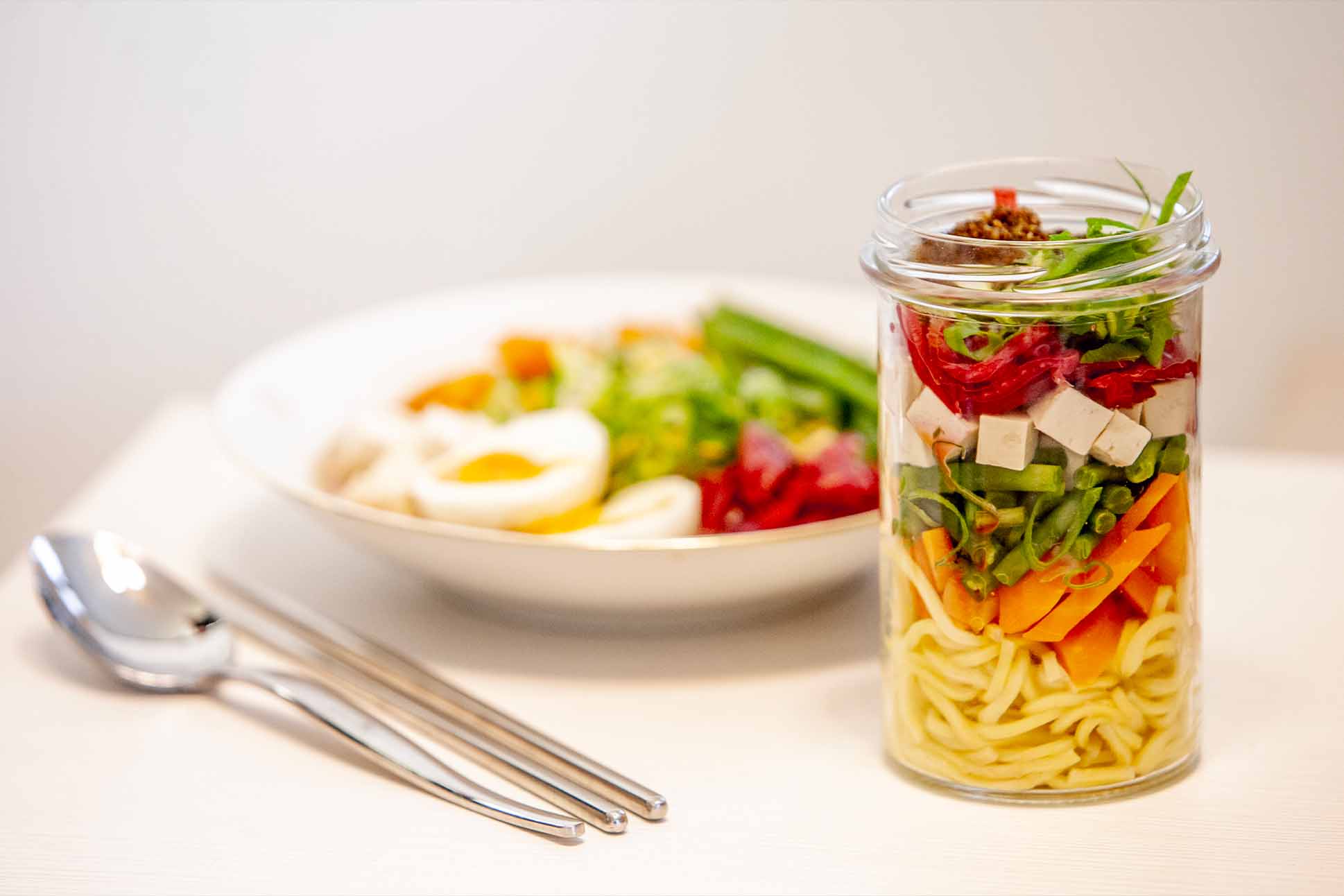 Instantní ramen do skleničky snadno, rychle a zdravě