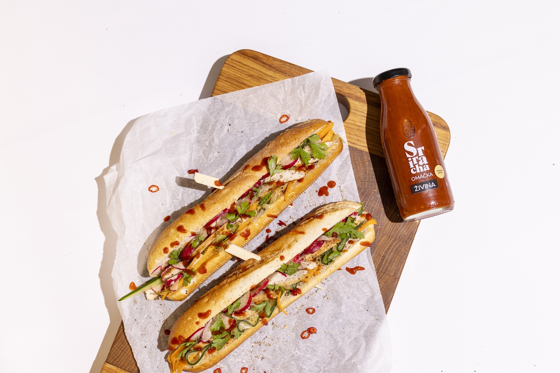 5+1 tip, jak využít Sriracha omáčku
