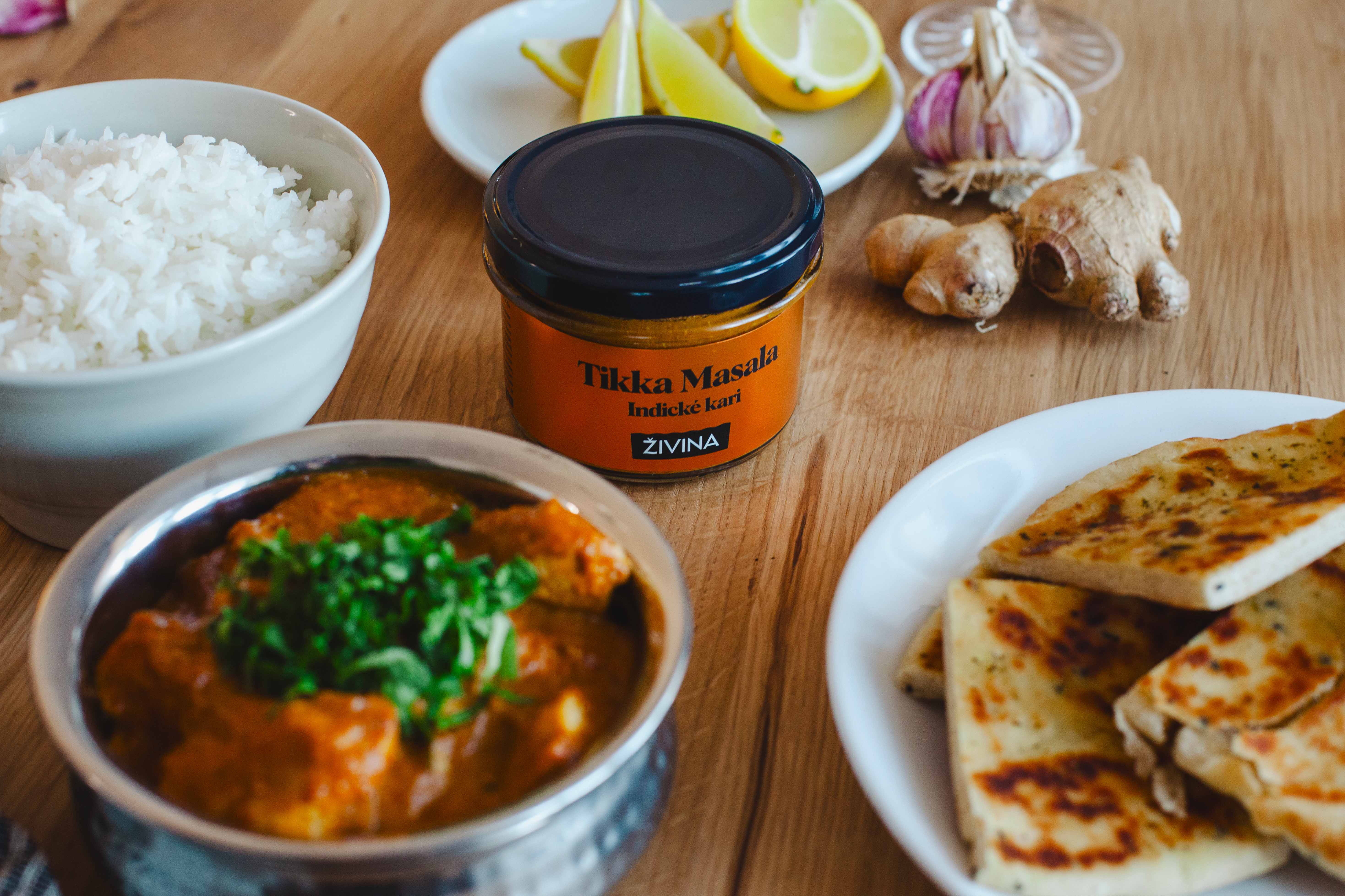 Butter chicken – lahodné krémové kuře na kari