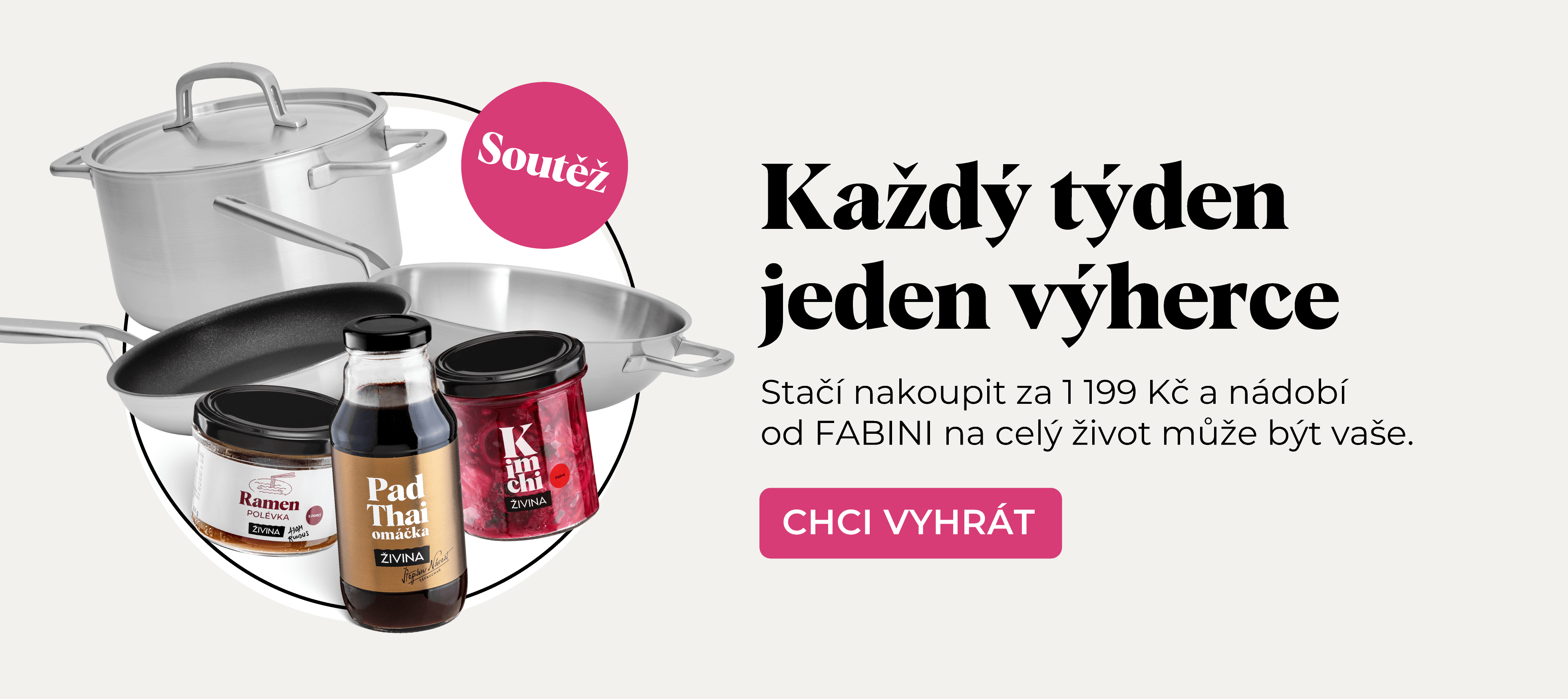 Vařte s živinou a Fabini