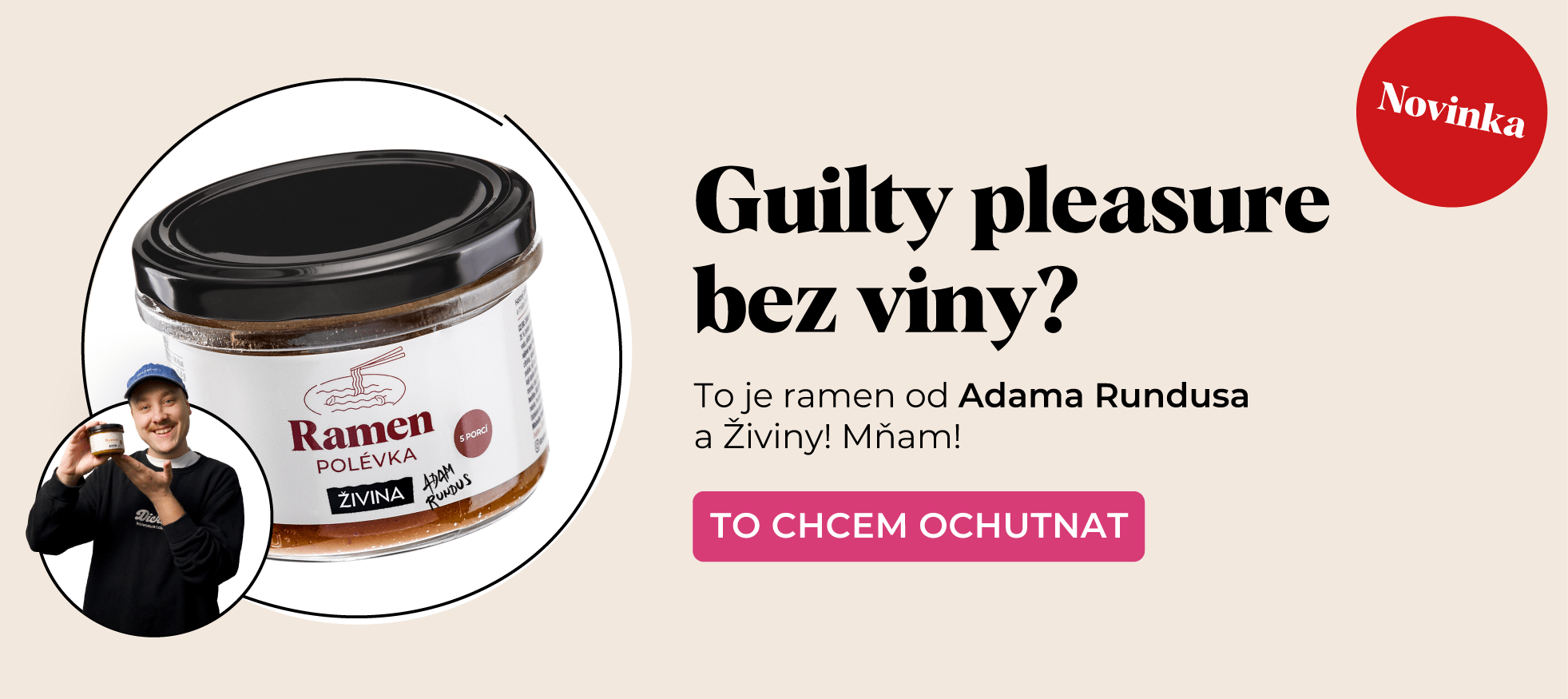 Adam Rundus Polievky Živina Ramen