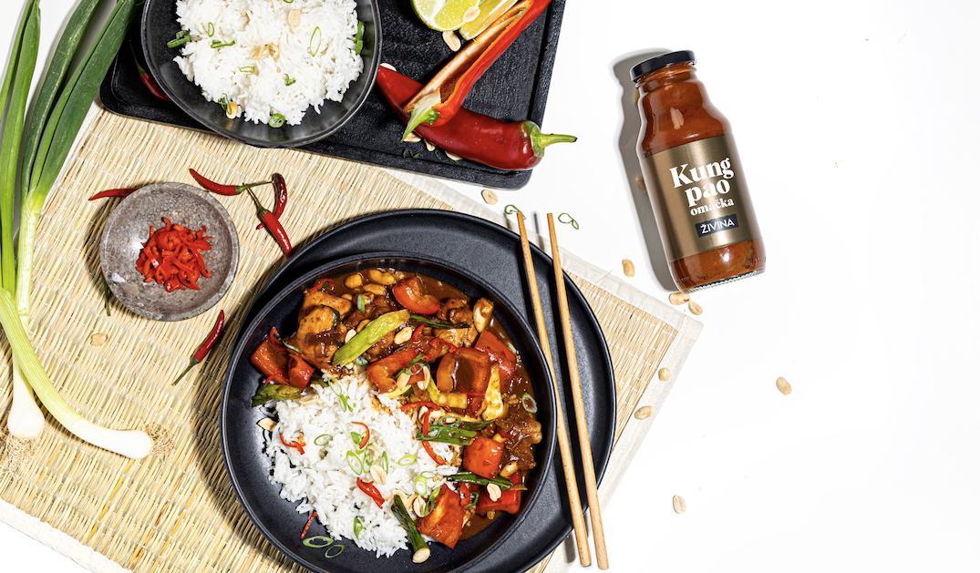 Asijská omáčka Kung Pao od Živiny