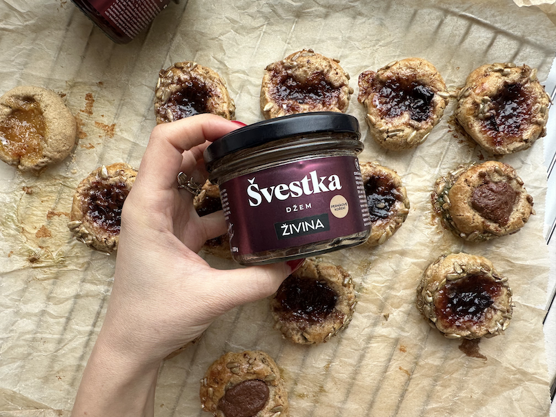 Ovesné sušenky s džemem do 30 minut