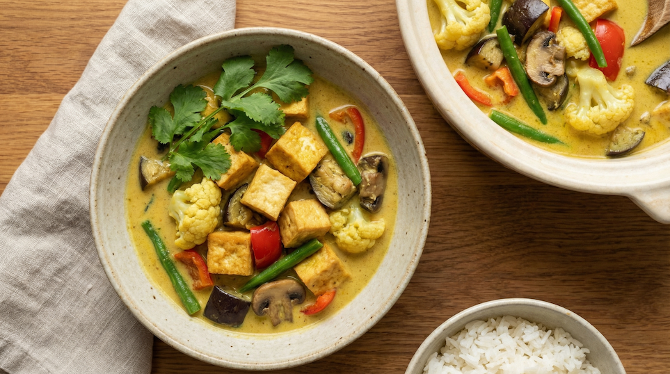 Tofu na vietnamském žlutém kari