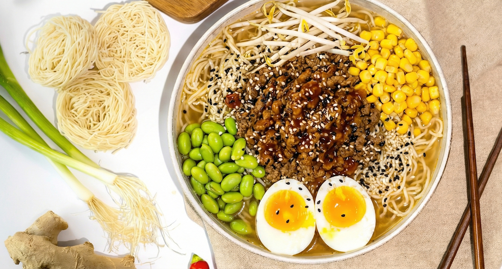 Recept na bohatý ramen