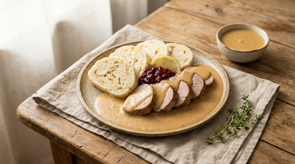 Luxusní svíčková z vepřové panenky