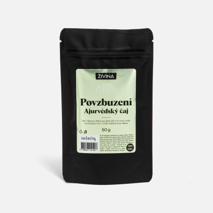1281 Ajurvédský čaj Povzbuzení ZIVINA highres