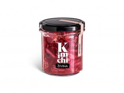 Kimchi Nepálivé Živina je chuťově vyladěná fermentovaná zelenina plná probiotik, vitamínů a vlákniny. Vyrobeno v ČR a 100% vegan.