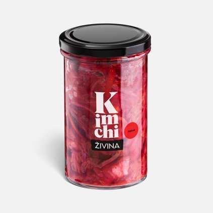 Kimchi Pálivé Živina je chuťově vyladěná fermentovaná zelenina plná probiotik, vitamínů a vlákniny. Vyrobeno v ČR a 100% vegan.