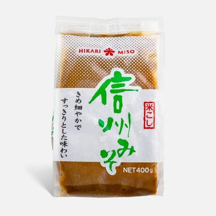 Miso pasta bílá 400 g  jemná fermentovaná dochucovací pasta ze sójových bobů