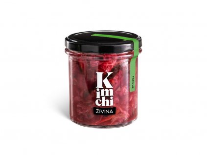 Kimchi Fenykl od Živiny je pikantní fermentovaná zelenina plná probiotik, vitamínů a vlákniny.  Vegan a vyrobeno v ČR.