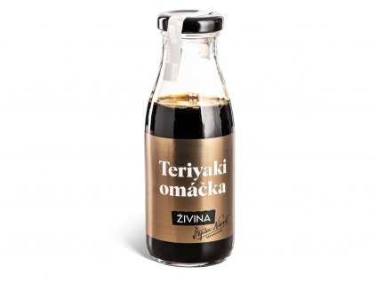 Teriyaki omacka vyrobená v Přerově z prvotřídních surovin. Vhodná pro Teriyaki udon nudle, k masu či rybě.