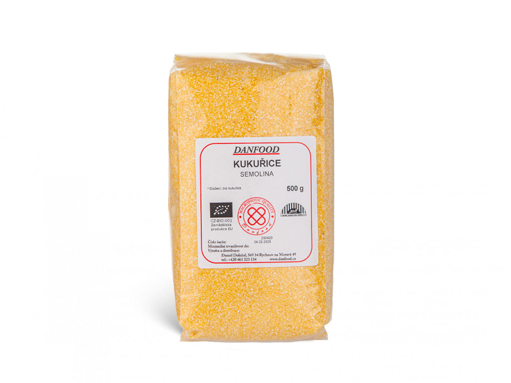 BIO kukuřice semolina 500 g