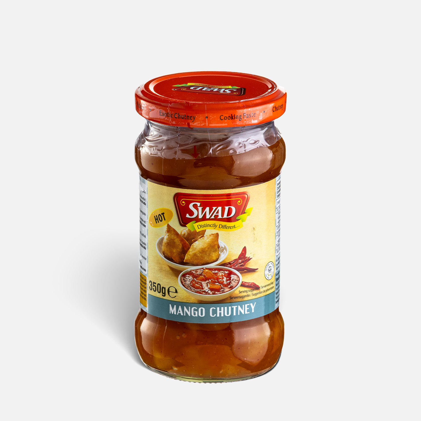 Mangové čatní sladko-pikantní indická omáčka na maso i sýry 350 g