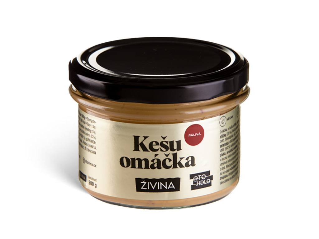 ŽIVINA Kešu omáčka pálivá 200 g