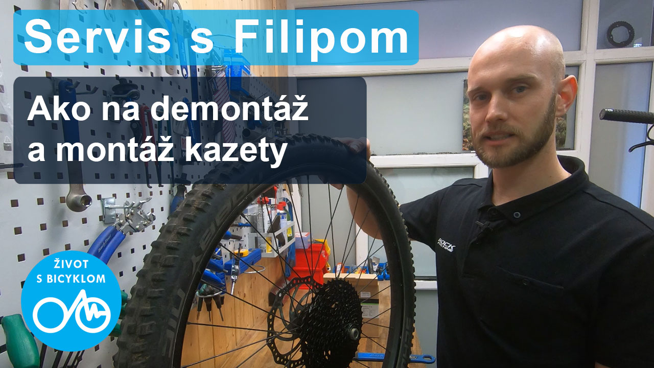 Ako na demontáž a montáž kazety na bicykli