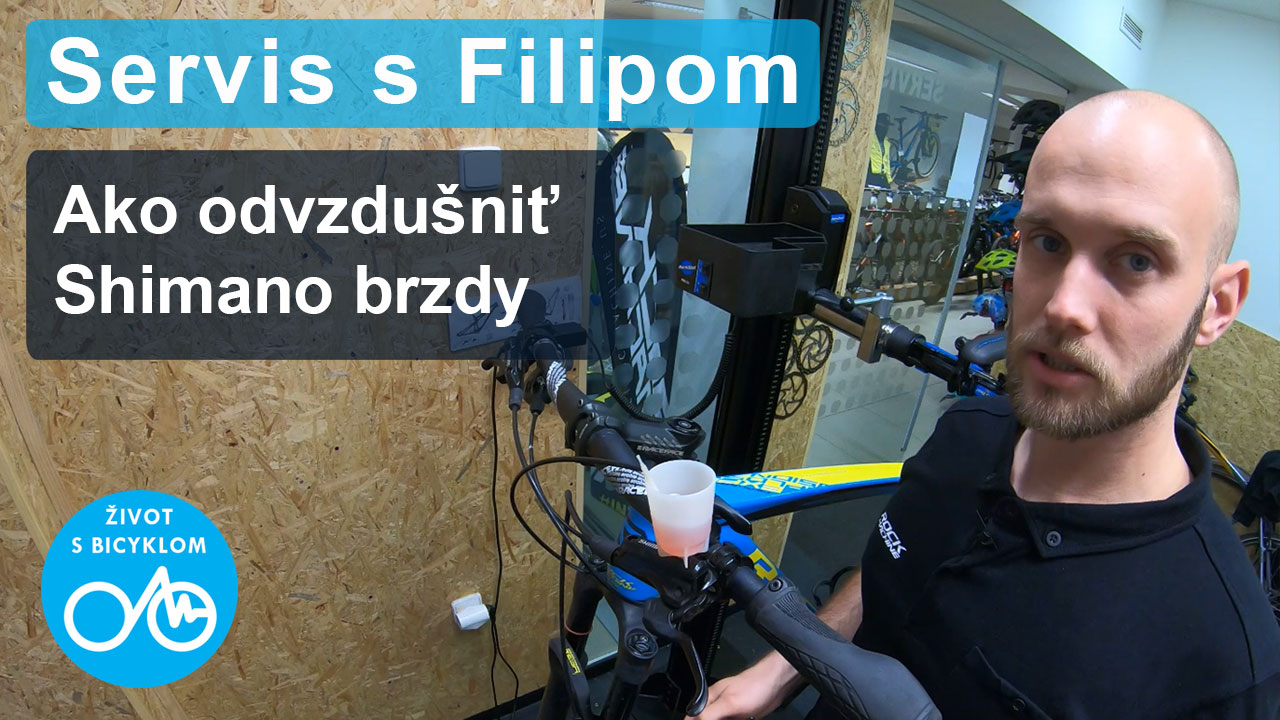 Ako na odvzdušnenie bŕzd Shimano na bicykli