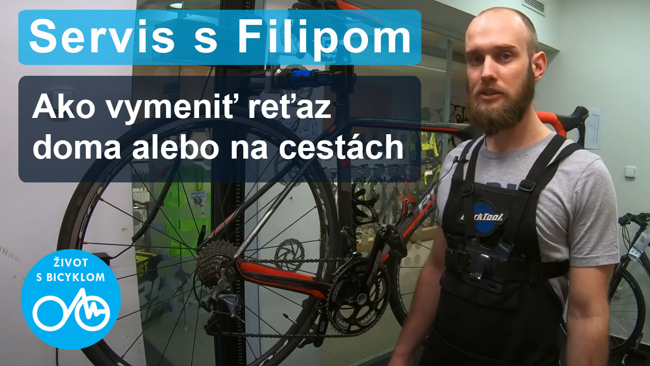 Ako vymeniť reťaz na bicykli doma alebo na cestách