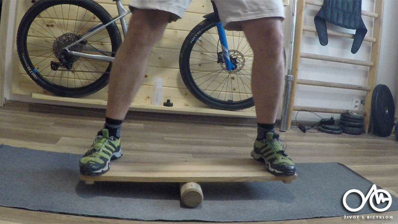 Balančná doska pre cyklistov | Ako nestratiť v zime získanú zručnosť