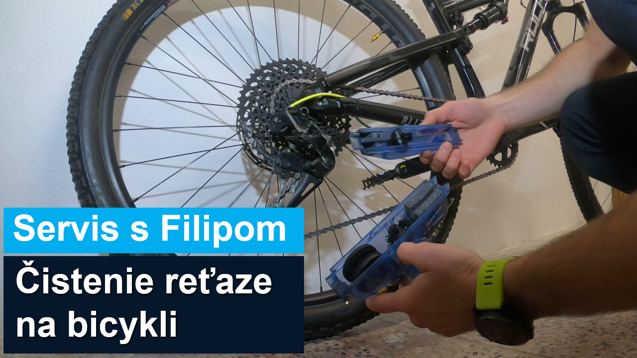 Ako na čistenie reťaze na bicykli + video