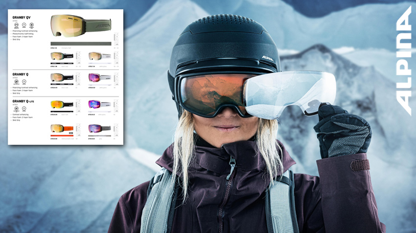 Lyžiarske okuliare Alpina