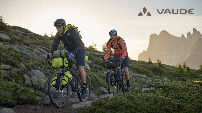 Funkčné tašky na bikepacking od Vaude