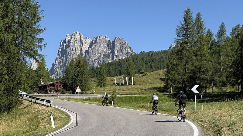 Tri dni v Dolomitoch na bicykloch